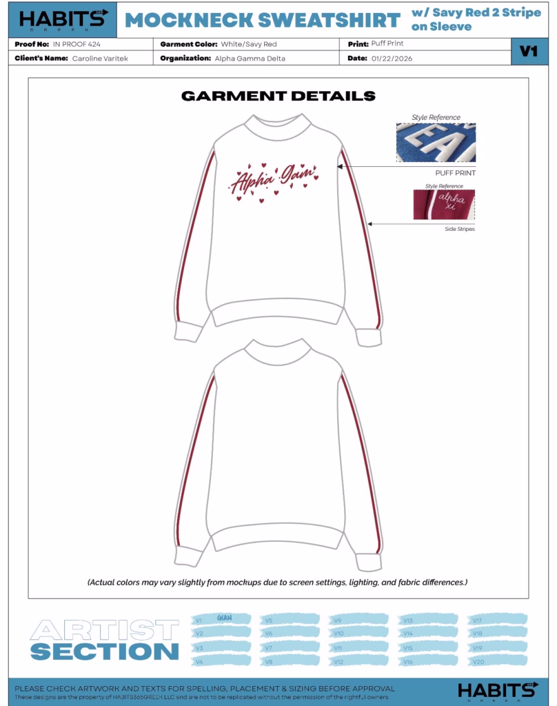 Merch: Heart Sweatshirt